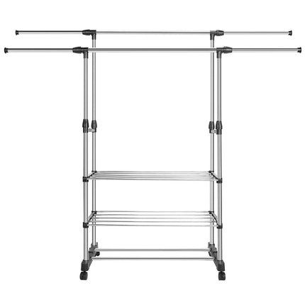 Extendable Garment Hanging Rack