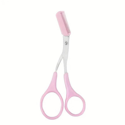 Eyebrow Trimmer Scissor with Comb