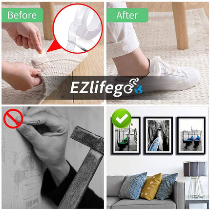 EZlifego Double Sided Tape Heavy Duty