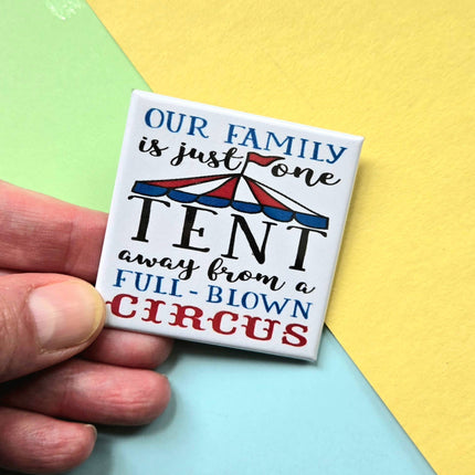 Happy Little Magnet - Family Circus: No Packaging