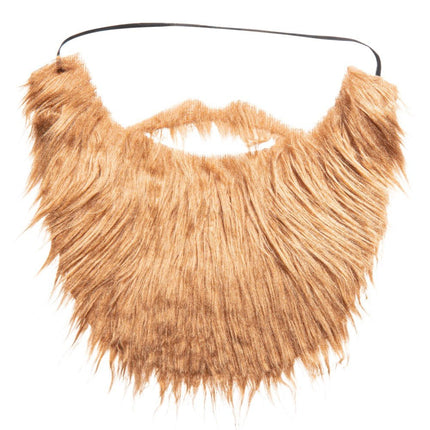 Fake Beard Costume Accessory, Facial Hair Disguise for Dress Up and Roleplay