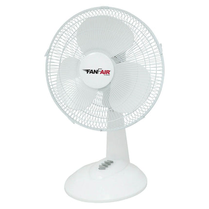 Impecca FanFair 12-inch 3-Speed Desktop Fan