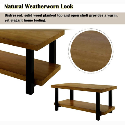 Farmhouse Living Room Coffee Table