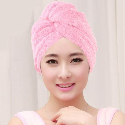 Fashion Women Microfiber Dry Hair Towel
