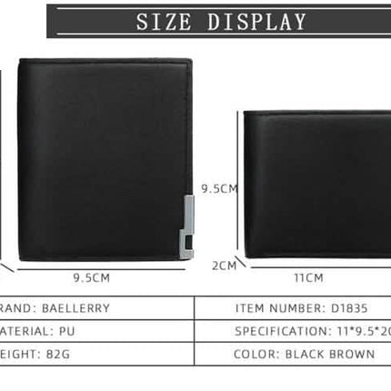 Fashionable Men's Wallet Card
