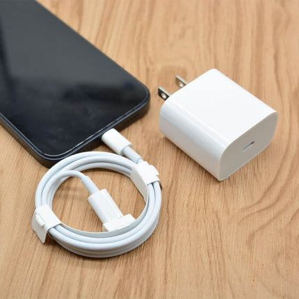 Fast USB-C to Lightning Cable and 20W Adapter