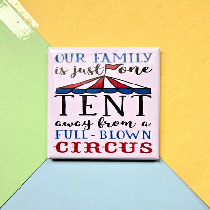 Happy Little Magnet - Family Circus: No Packaging