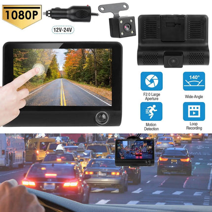 FHD 1080P Touchscreen Car DVR Dash Camera