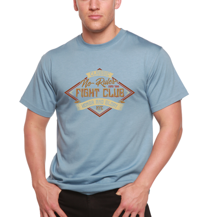 Fight Club Men's Bamboo Viscose/Organic Cotton Short Sleeve Graphic T-Shirt