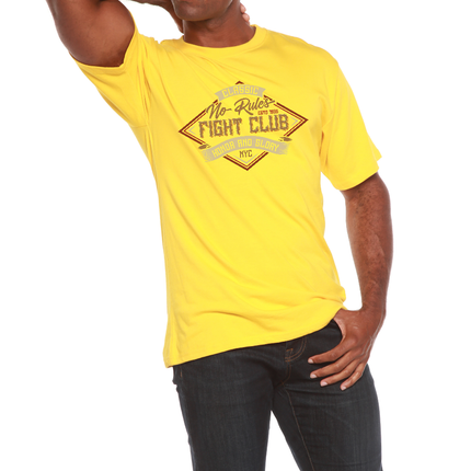 Fight Club Men's Bamboo Viscose/Organic Cotton Short Sleeve Graphic T-Shirt