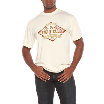 Fight Club Men's Bamboo Viscose/Organic Cotton Short Sleeve Graphic T-Shirt