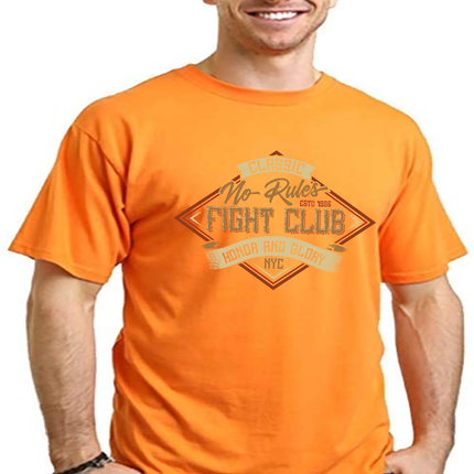 Fight Club Men's Bamboo Viscose/Organic Cotton Short Sleeve Graphic T-Shirt
