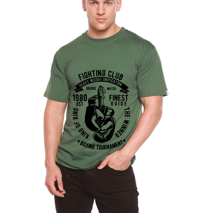 Fighting Club Men's Bamboo Viscose/Organic Cotton Short Sleeve Graphic T-Shirt