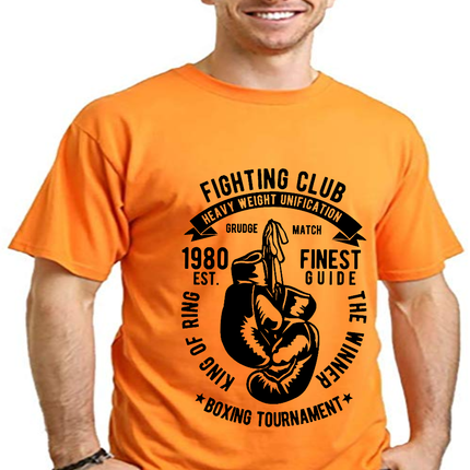 Fighting Club Men's Bamboo Viscose/Organic Cotton Short Sleeve Graphic T-Shirt