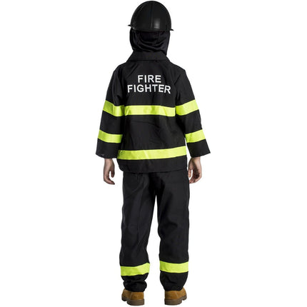 Kids Firefighter Costume with Jacket, Hat and Rescue Style Gear