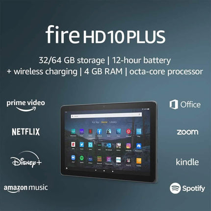 Fire HD 10 Plus 1080p Full HD 32GB Tablet  (Refurbished)