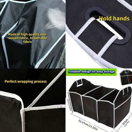 Foldable Canvas Car Trunk Organizer
