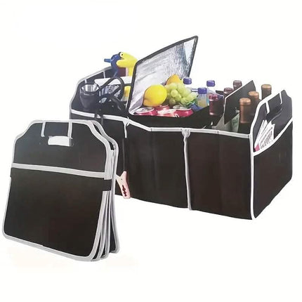 Foldable Canvas Car Trunk Organizer