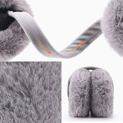 Foldable Faux Fur Warm Earmuffs