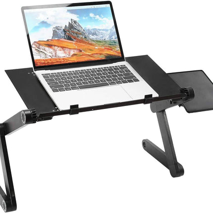 Foldable Laptop Table Bed Notebook Desk with Mouse Board