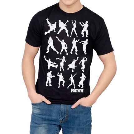 Fortnite Dance Dance Adult Black T-shirt
