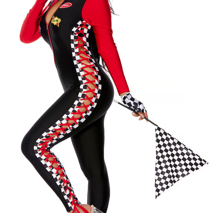 Shift Gear Racer Woman Costume by Forplay Costume only at  TeeJayTraders.com - Image 2