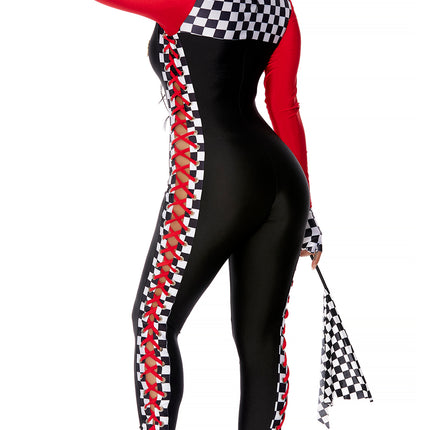 Shift Gear Racer Woman Costume by Forplay Costume only at  TeeJayTraders.com - Image 3