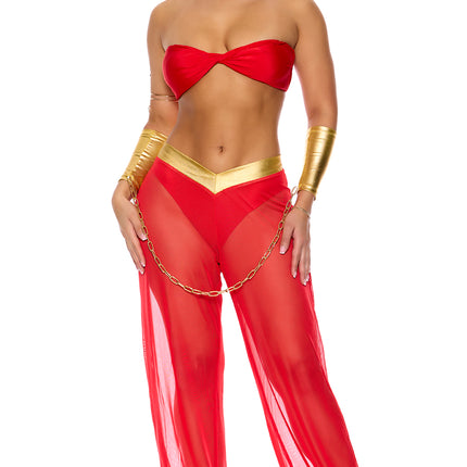 Royal Service Women Harem Costume by Forplay only at  TeeJayTraders.com - Image 3