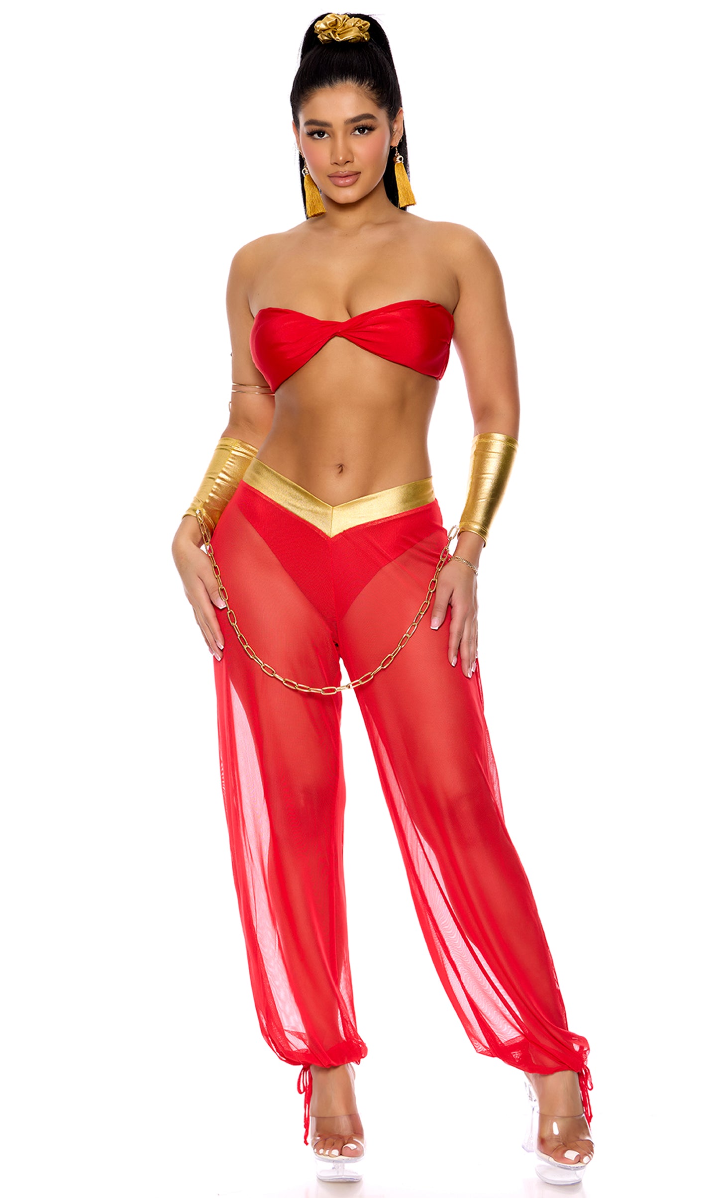 Royal Service Women Harem Costume by Forplay only at  TeeJayTraders.com - Image 3