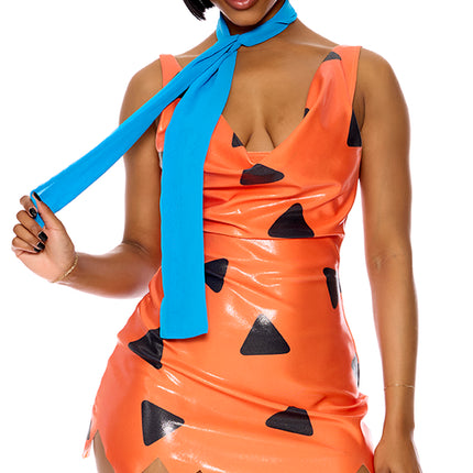 Stone Age Cartoon Character Women Costume by Forplay only at  TeeJayTraders.com - Image 2