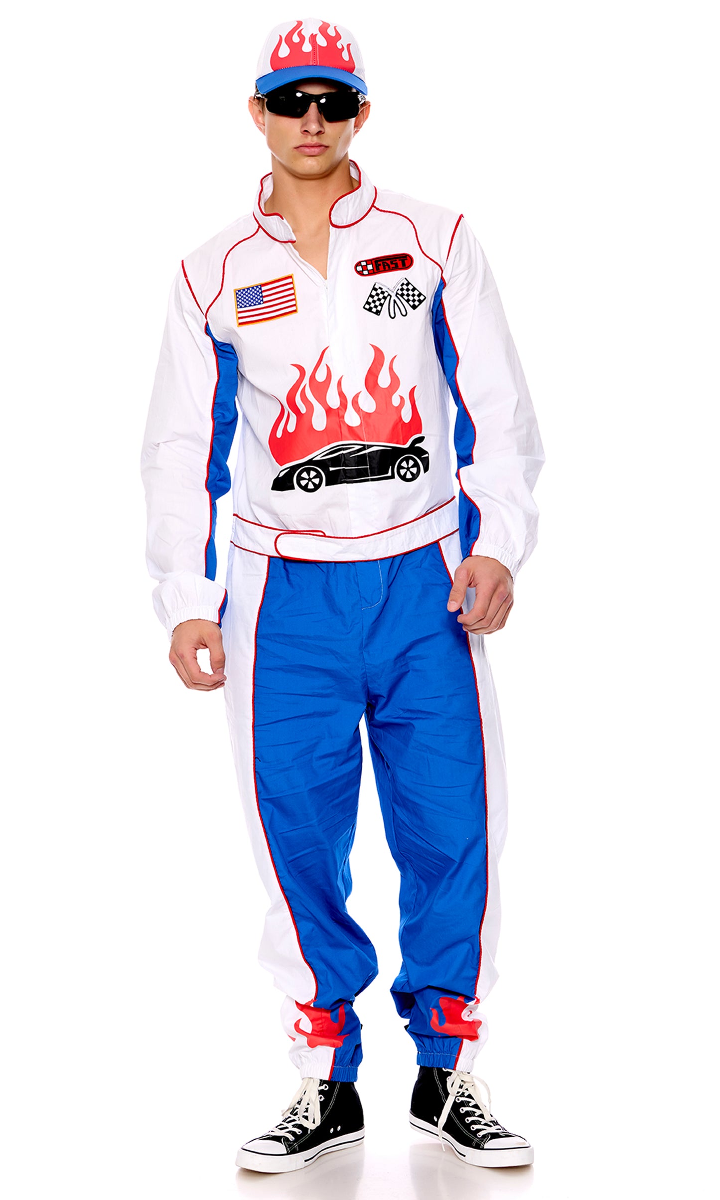 Formula Won Men Racer Costume by Forplay only at  TeeJayTraders.com