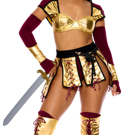 Roman Warrior Colosseum Nights Women Costume by Forplay only at  TeeJayTraders.com - Image 3