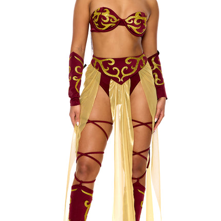 Roman Empire Gladiator Women Costume by Forplay only at  TeeJayTraders.com
