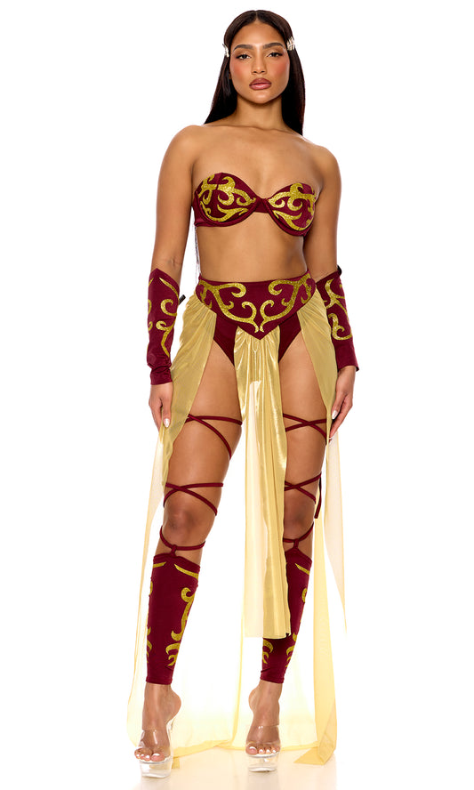 Roman Empire Gladiator Women Costume by Forplay only at  TeeJayTraders.com