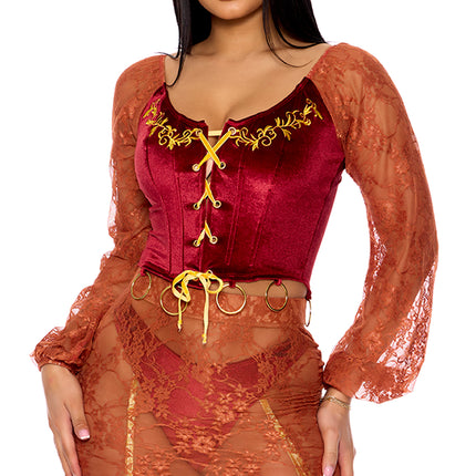 Witch Evil Cast Spell Women Costume by Forplay only at  TeeJayTraders.com - Image 3