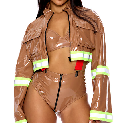 Hot Streak Firefighter Women Costume by Forplay only at  TeeJayTraders.com