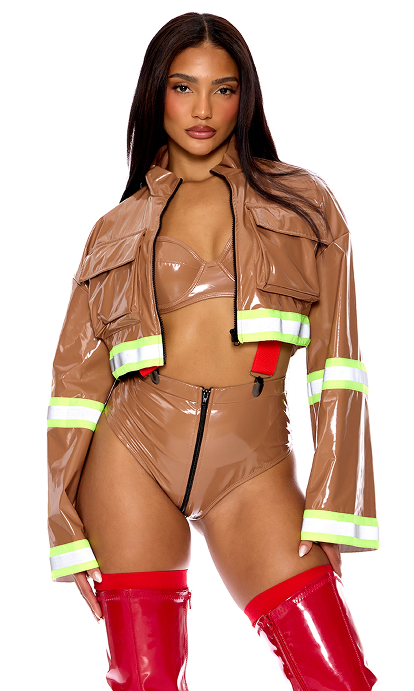 Hot Streak Firefighter Women Costume by Forplay only at  TeeJayTraders.com