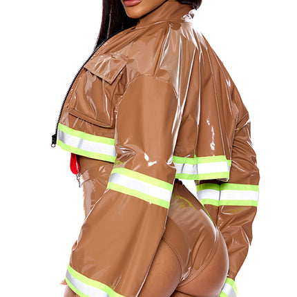 Hot Streak Firefighter Women Costume by Forplay only at  TeeJayTraders.com - Image 2