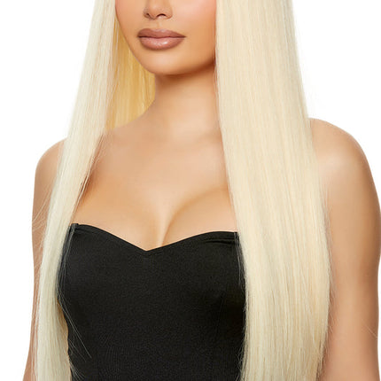 Blonde Straight Wig with Bangs by Forplay Costumes only at  TeeJayTraders.com