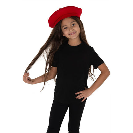 Kids Beret Hat Costume Accessory – One Size Fits Most