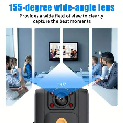 Full 1080P Police Body Camera With Clip