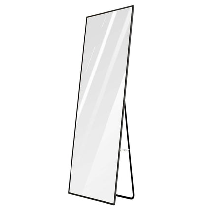 Full Length Mirror Aluminum Alloy Wall Mirror Free Standing Floor