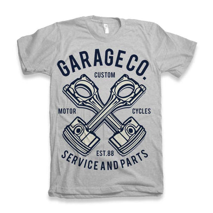 Garage Co Men's Bamboo Viscose/Organic Cotton Short Sleeve Graphic T-Shirt