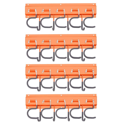Garden Tool Organizer Wall Mounted Hanger Hooks Home Garage Set