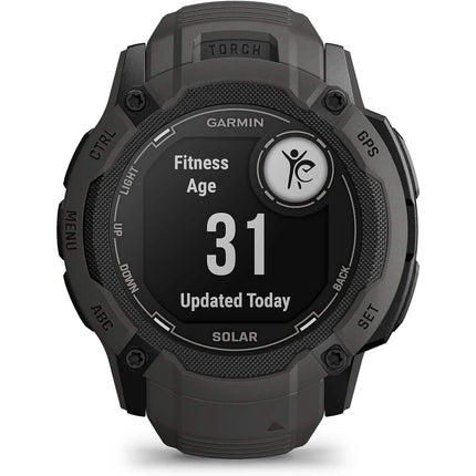 Garmin Instinct 2X Solar Rugged GPS Smartwatch  (Refurbished)