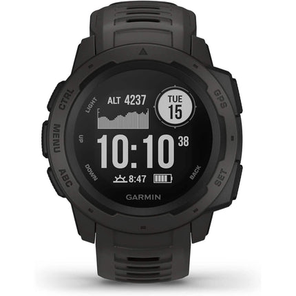 Garmin Instinct, Rugged Outdoor Watch with GPS  (Refurbished)