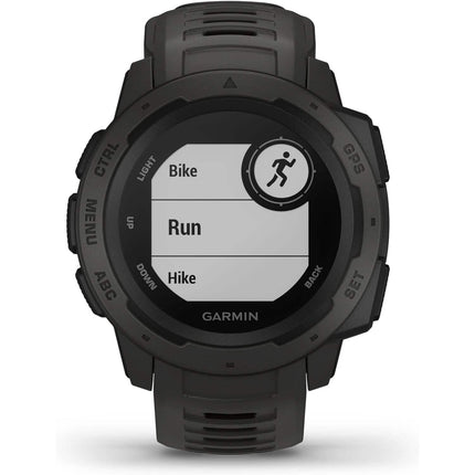 Garmin Instinct, Rugged Outdoor Watch with GPS  (Refurbished)
