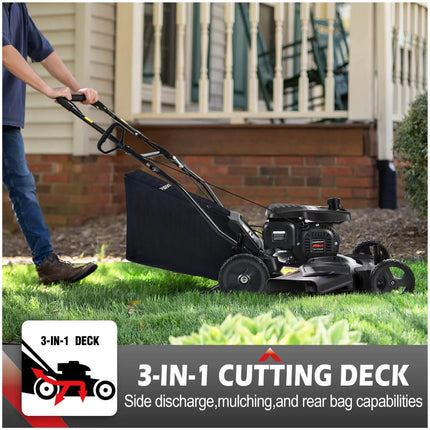 Gas Powered Self-Propelled Lawn Mower