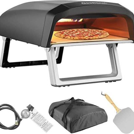 Geek Chef Outdoor Pizza Oven Pizza Grilling 12'' Portable Gas Oven