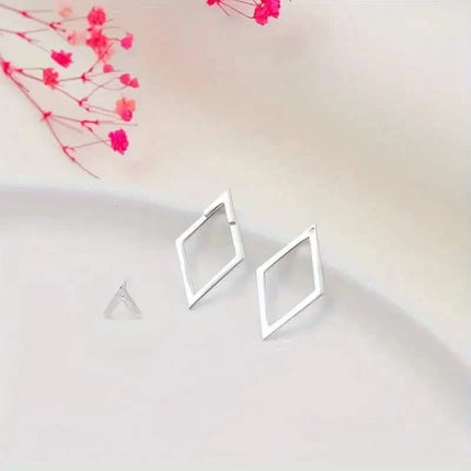 Geometric Stud Earrings